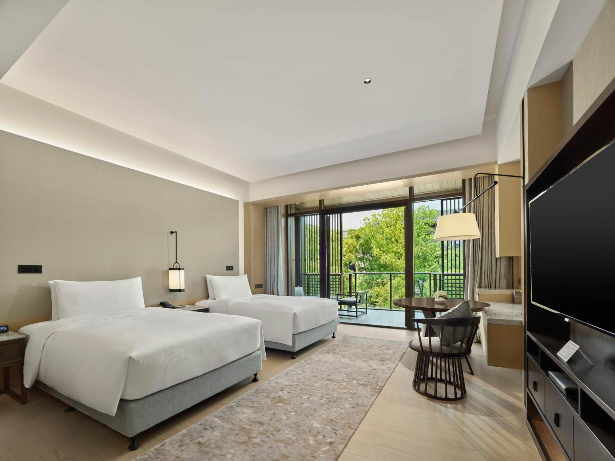 Hilton Shanghai Songjiang Guangfulin Exterior foto
