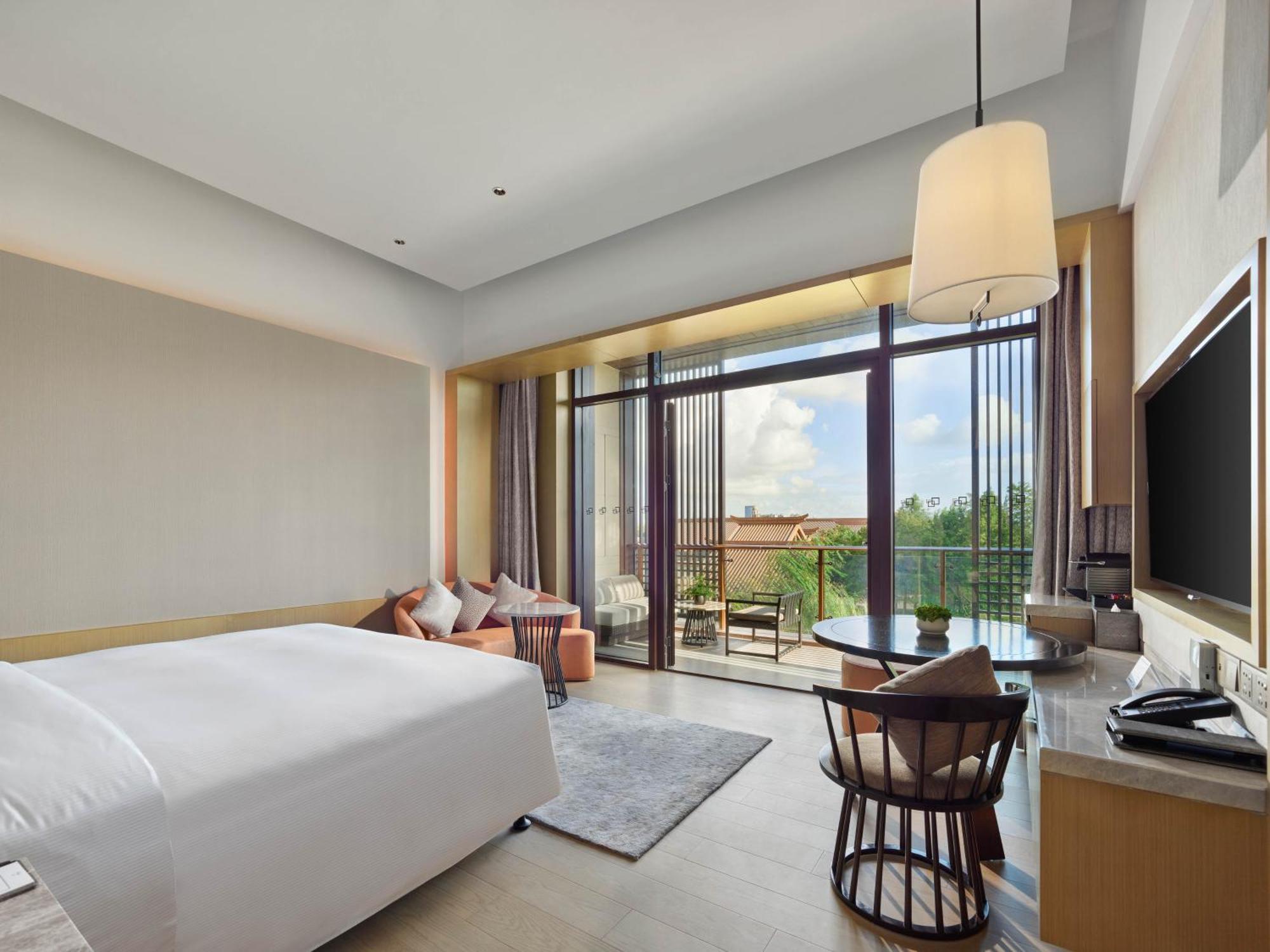 Hilton Shanghai Songjiang Guangfulin Exterior foto