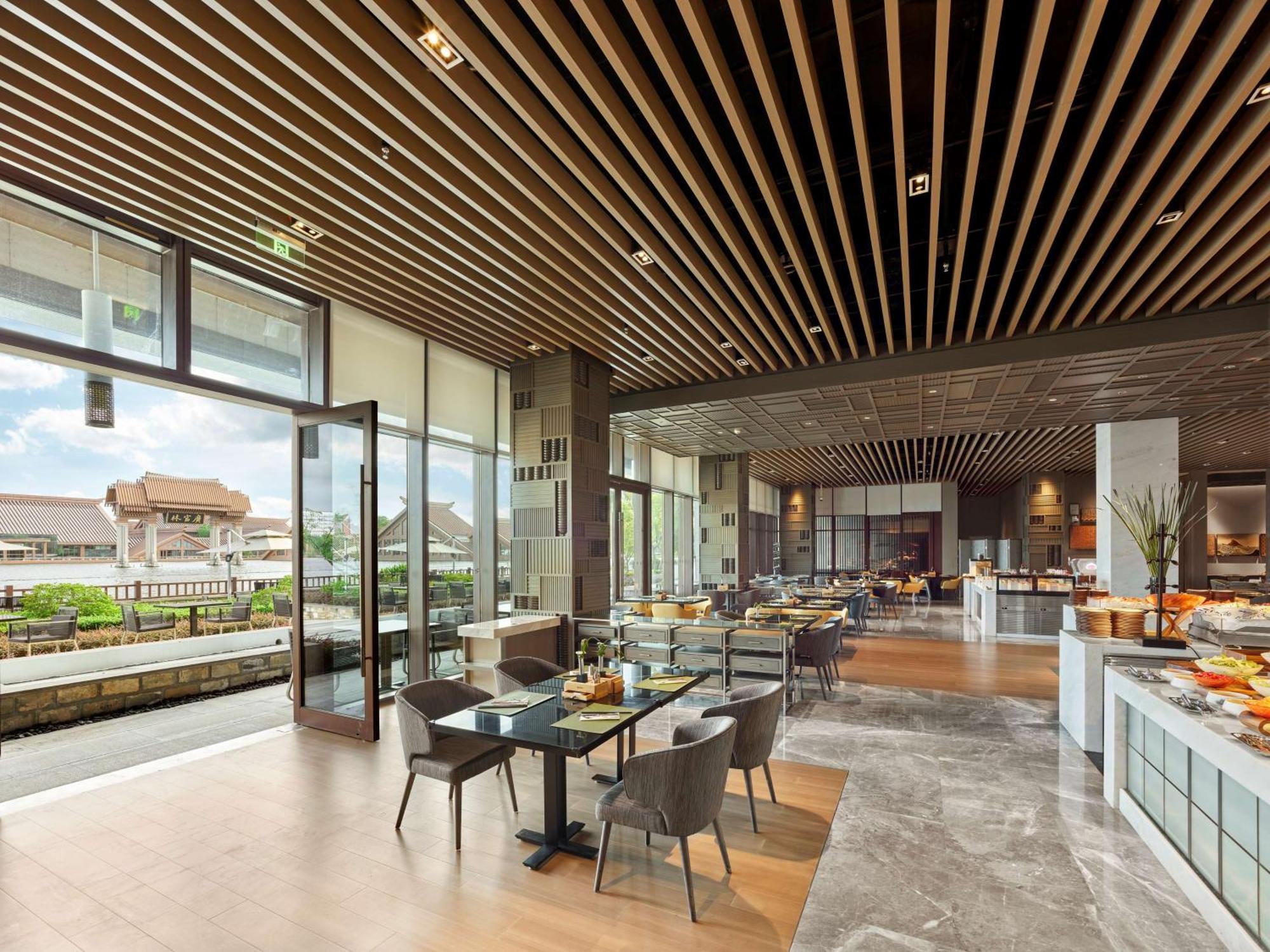 Hilton Shanghai Songjiang Guangfulin Exterior foto